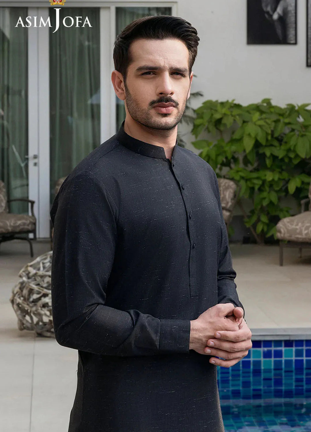 Asim Jofa Blended Mens Shalwar Kameez - AJMWP-04