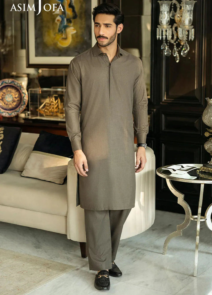 Asim Jofa Blended Mens Shalwar Kameez - AJMWU-02