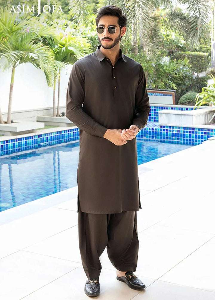 Asim Jofa Blended Mens Shalwar Kameez - AJMWU-06