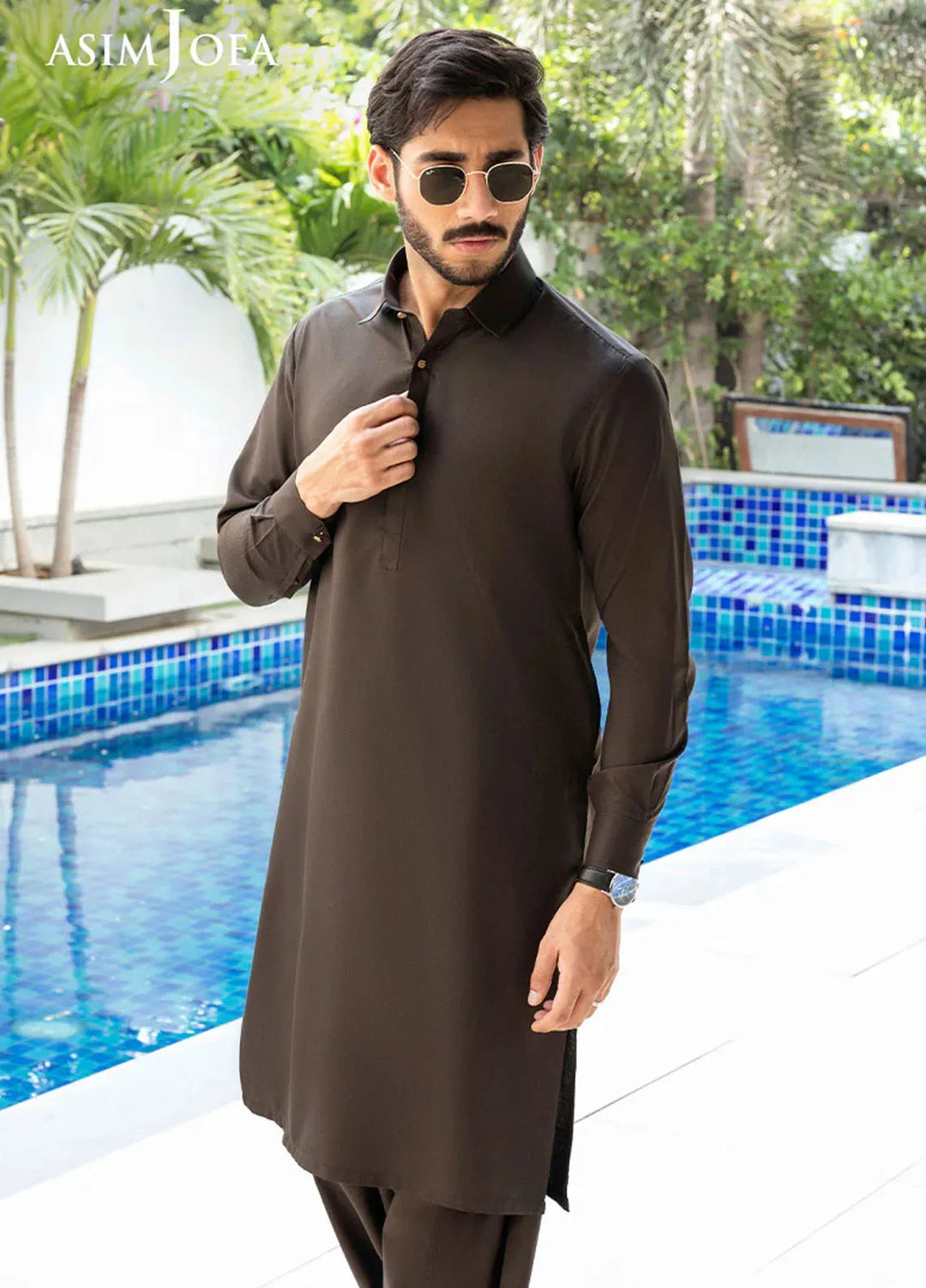 Asim Jofa Blended Mens Shalwar Kameez - AJMWU-06