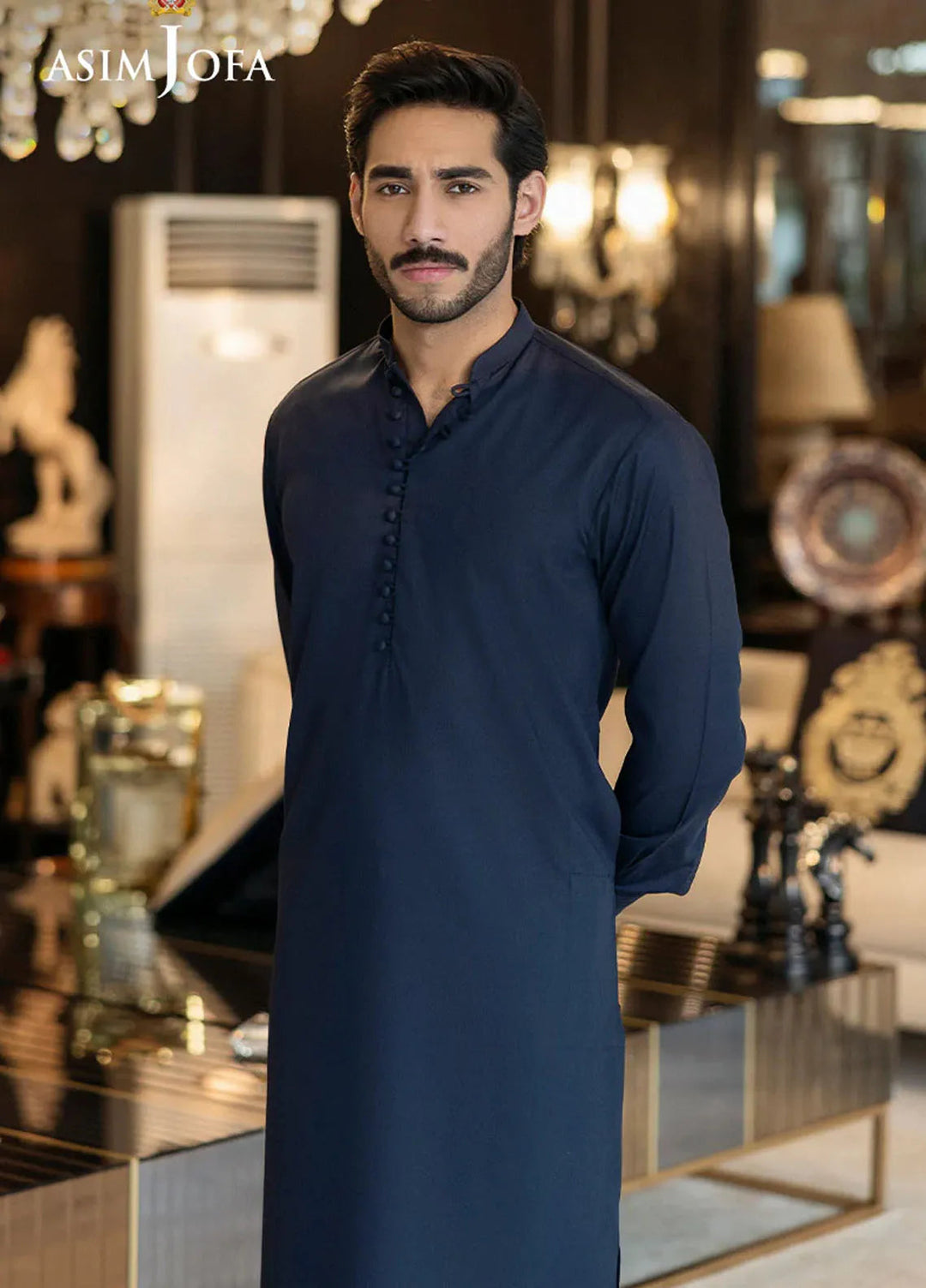 Asim Jofa Blended Mens Shalwar Kameez - AJMWU-09