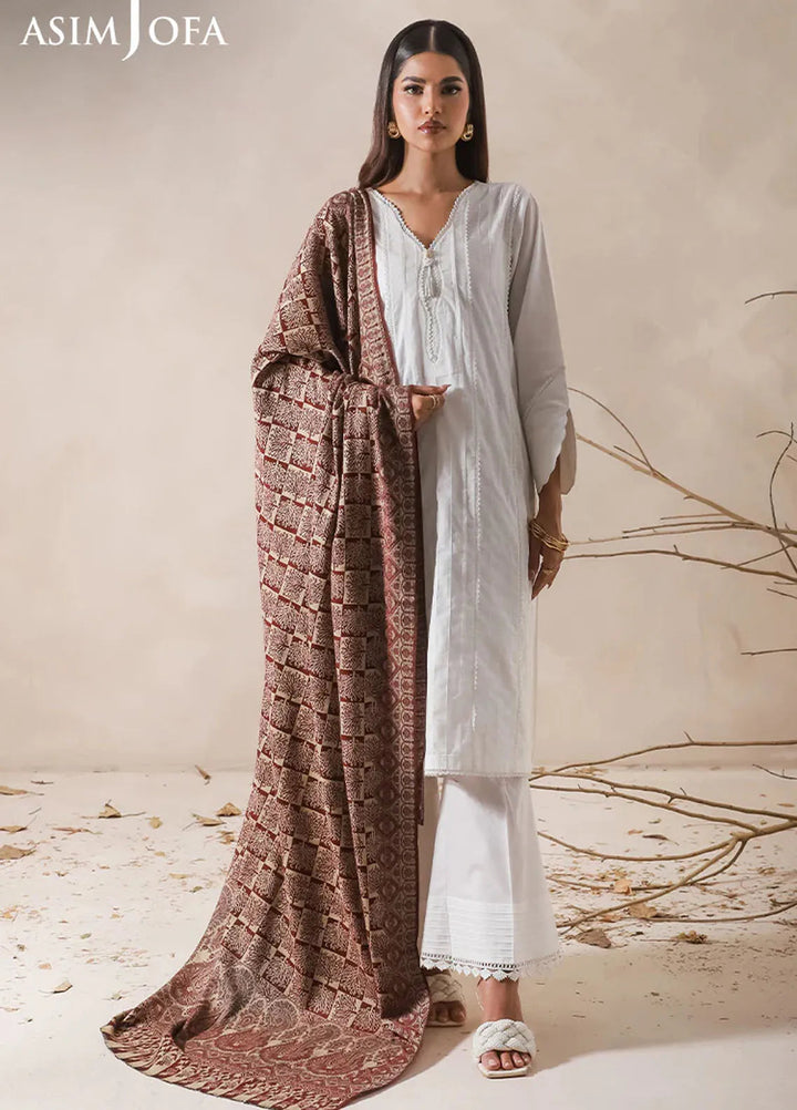 Asim Jofa Blended Shawl AJ24SC AJHS-02 - Shawl Collection