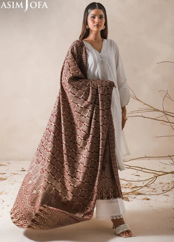 Asim Jofa Blended Shawl AJ24SC AJHS-02 - Shawl Collection