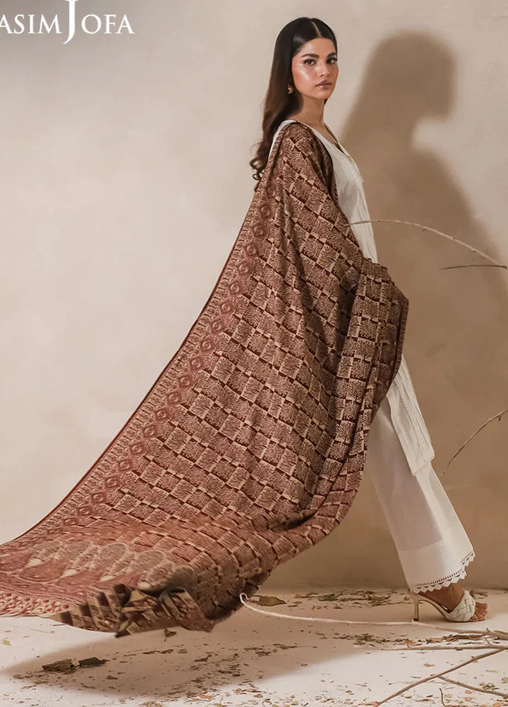 Asim Jofa Blended Shawl AJ24SC AJHS-02 - Shawl Collection