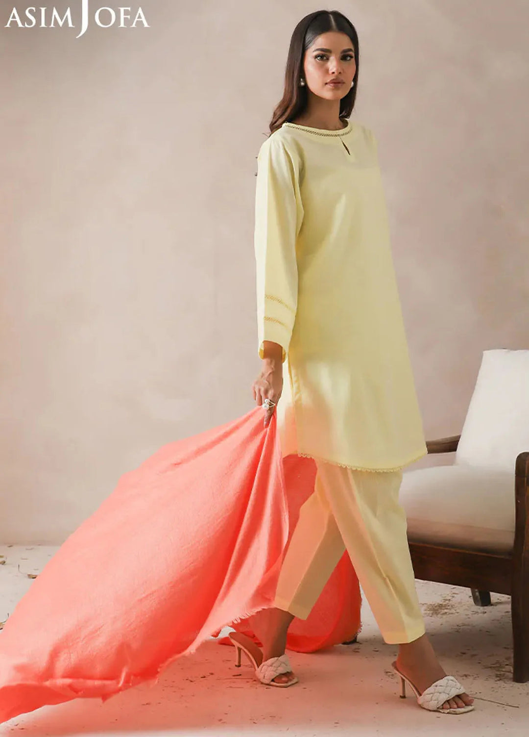 Asim Jofa Blended Shawl AJ24SC AJHS-06 - Shawl Collection