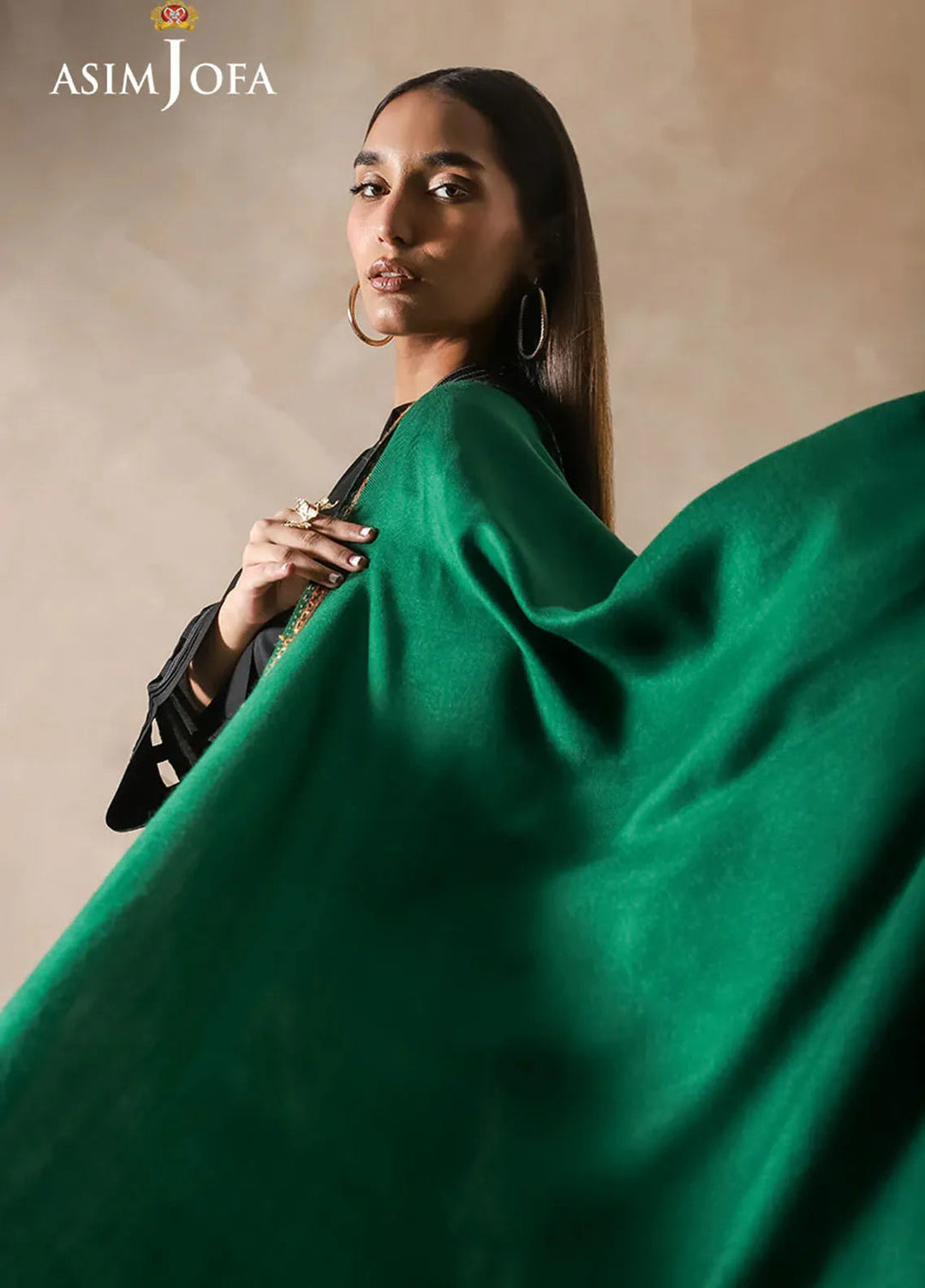 Asim Jofa Blended Shawl AJ24SC AJHS-09 - Shawl Collection