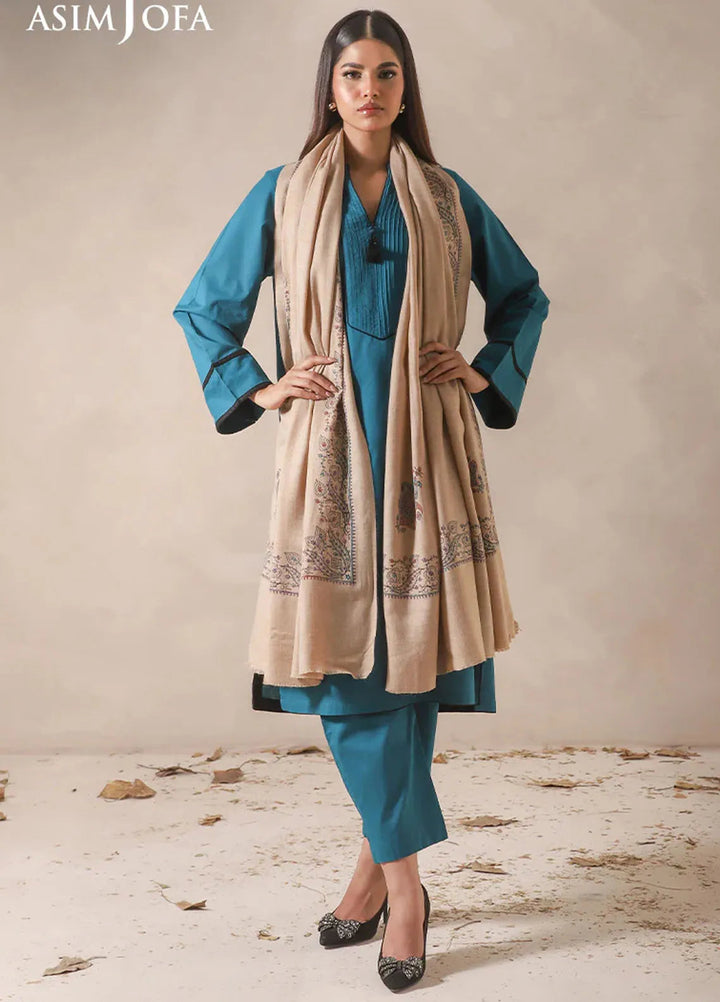 Asim Jofa Blended Shawl AJ24SC AJHS-10 - Shawl Collection