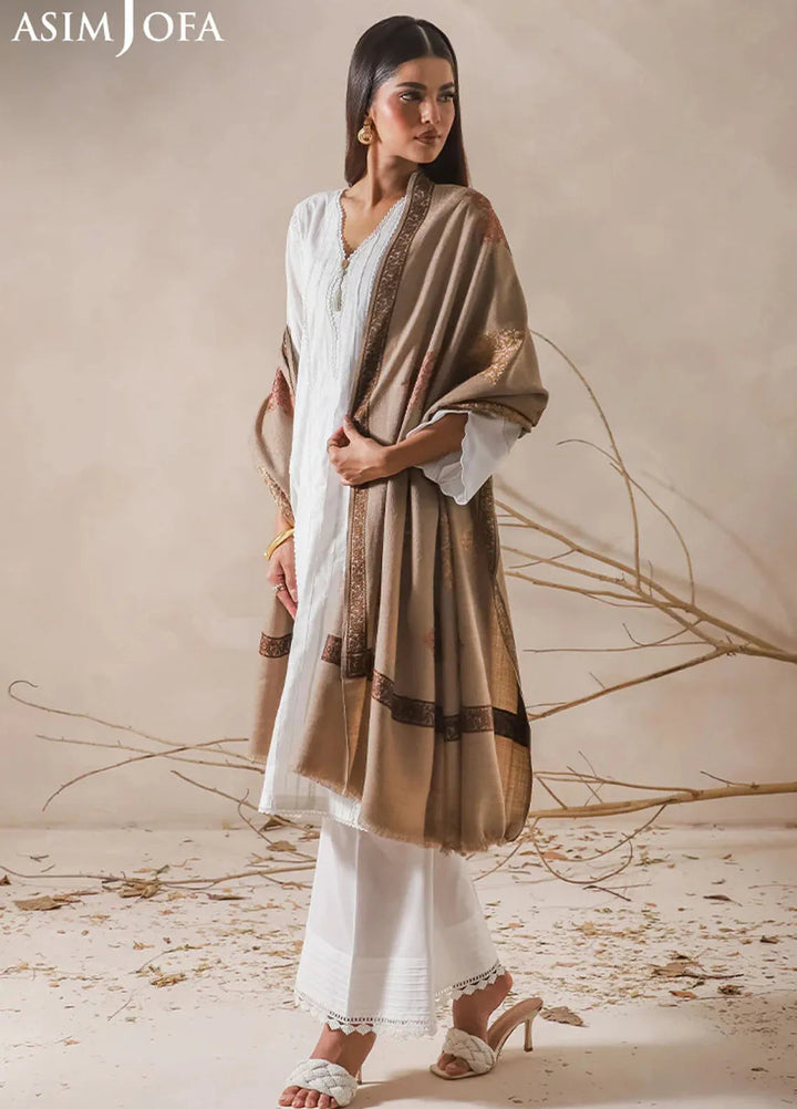 Asim Jofa Blended Shawl AJ24SC AJHS-17 - Shawl Collection