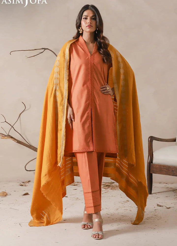 Asim Jofa Blended Shawl AJ24SC AJHS-19 - Shawl Collection