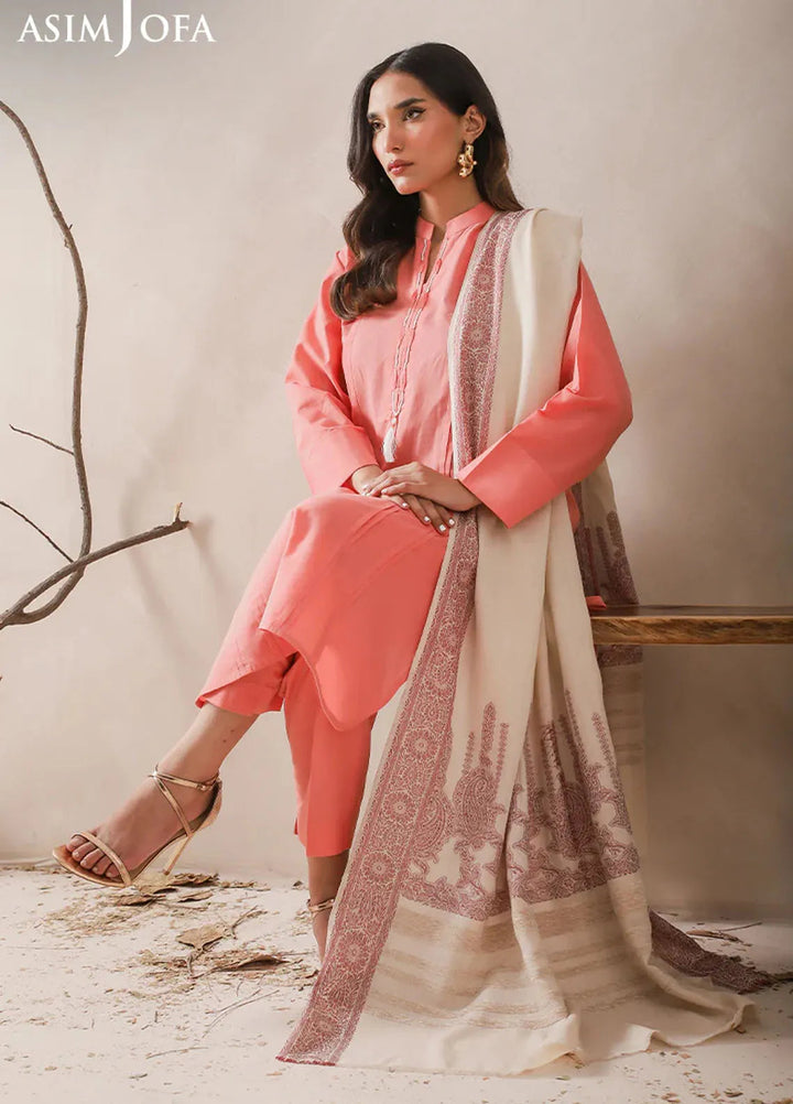 Asim Jofa Blended Shawl AJ24SC AJHS-22 - Shawl Collection