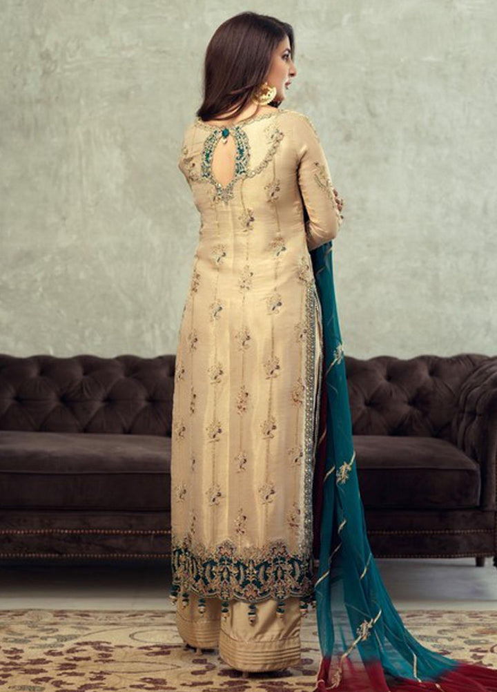 Asim Jofa Embroidered Missouri Suits Unstitched 3 Piece AJ21C-2 AJLE-22 - Festive Collection