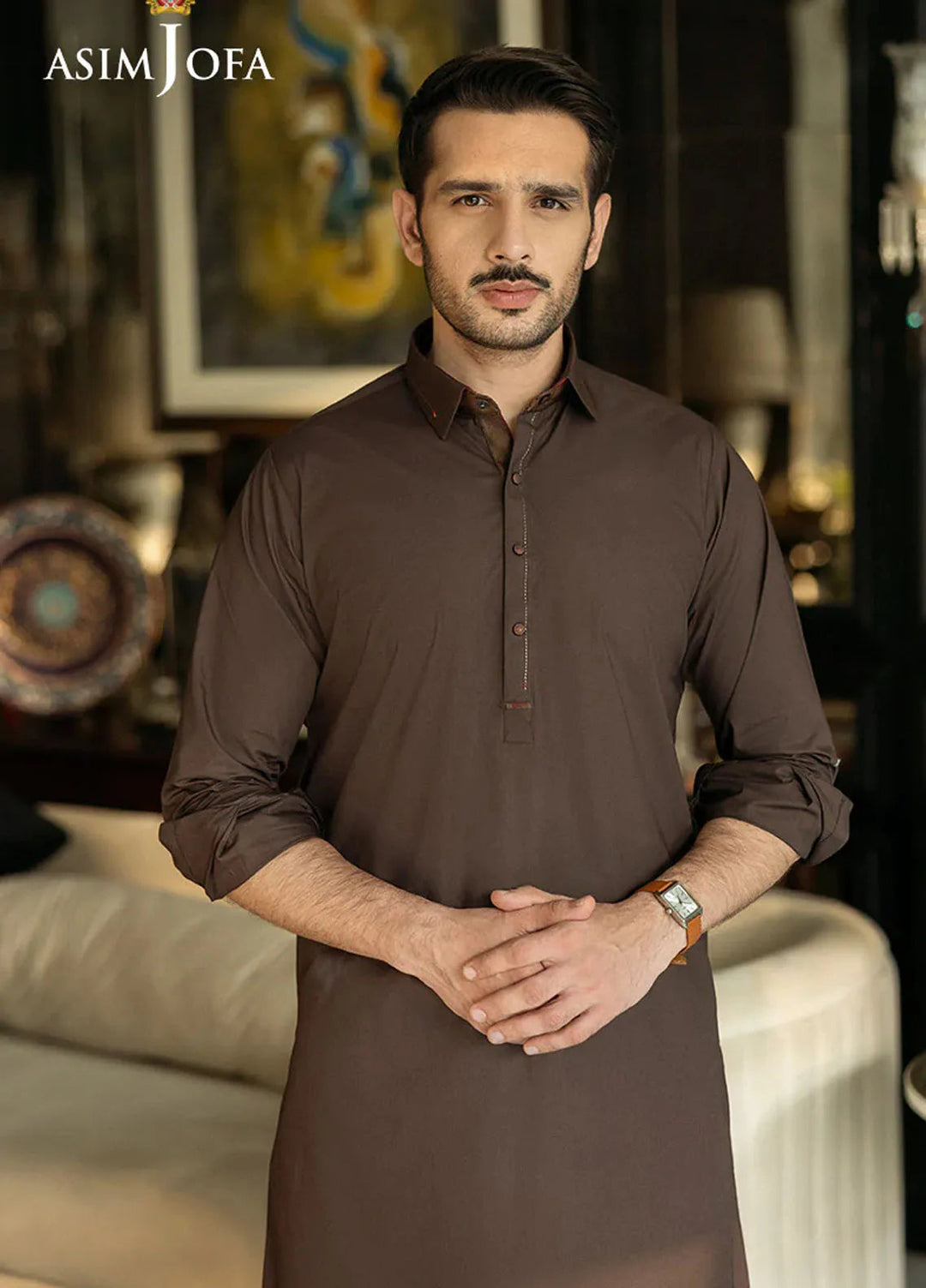 Asim Jofa Cotton Mens Shalwar Kameez - AJMWP-06
