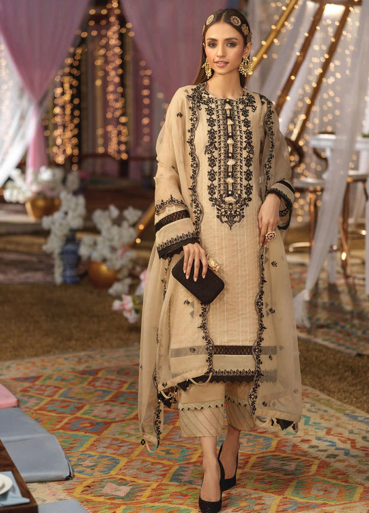Asim Jofa Embroidered Jacquard Suits Unstitched 3 Piece AJ21E 16 - Festive Collection