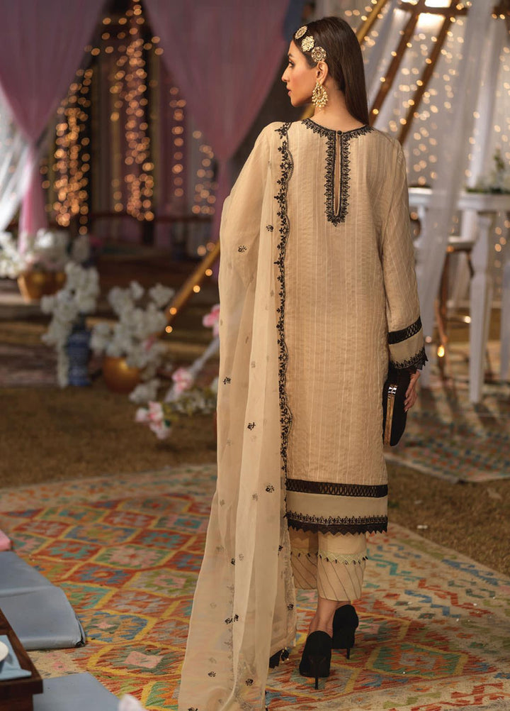 Asim Jofa Embroidered Jacquard Suits Unstitched 3 Piece AJ21E 16 - Festive Collection