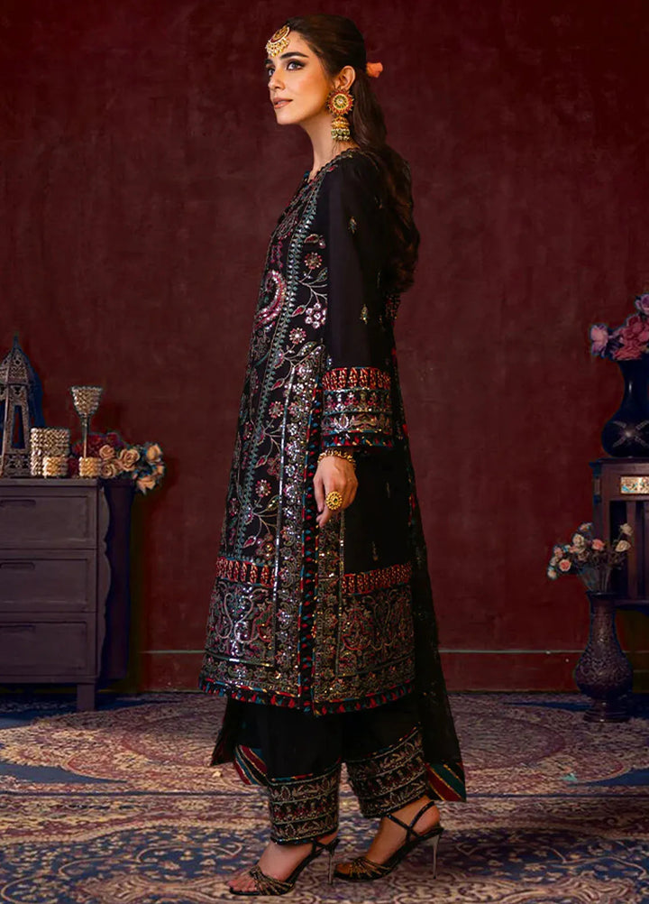 Asim Jofa Embroidered Cambric Suits Unstitched 3 Piece AJ24LE AJFILE-14 - Fall Collection