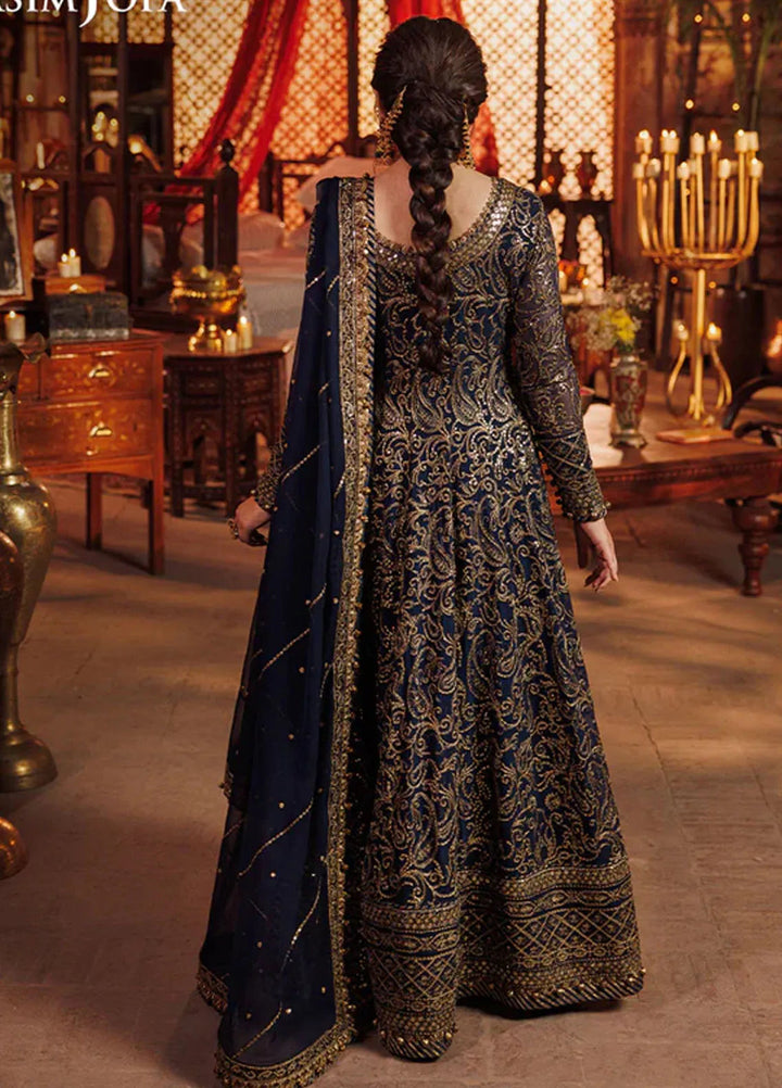 Asim Jofa Embroidered Chiffon Suits Unstitched 3 Piece AJ24CE AJCE-01 - Formal Collection