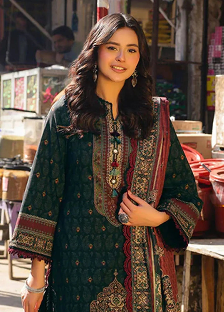 Asim Jofa Embroidered Lawn Suits Unstitched 2 Piece AJ25FE AJUBF-54 - Summer Collection
