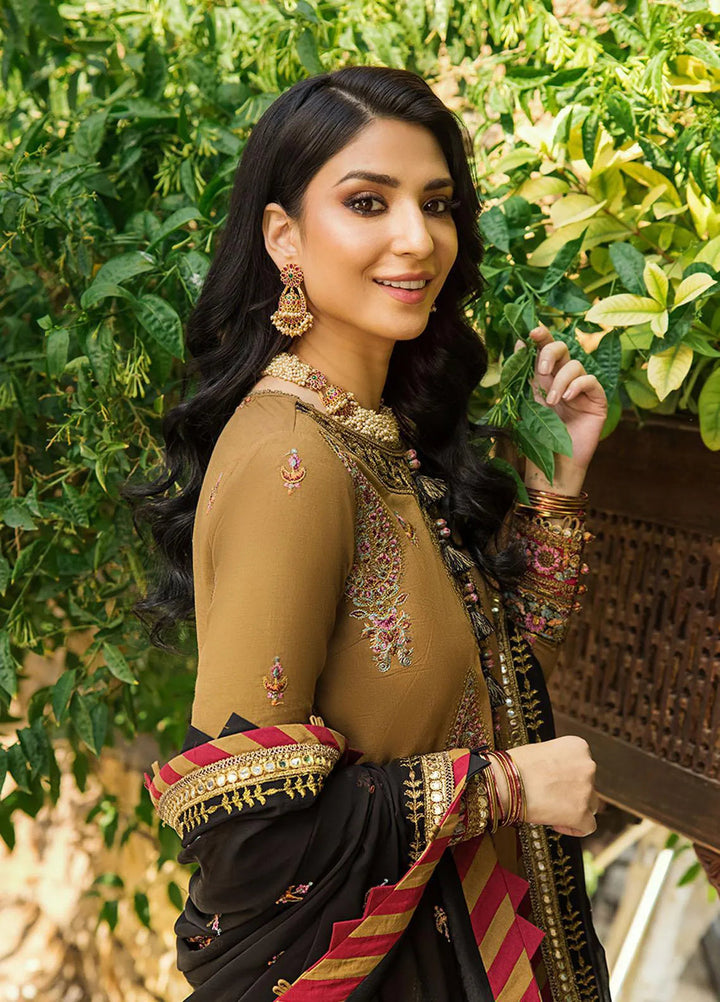 Asim Jofa Embroidered Lawn Unstitched Suit 3 Piece AJ23EL AJLR-09 - Luxury Lawn Collection