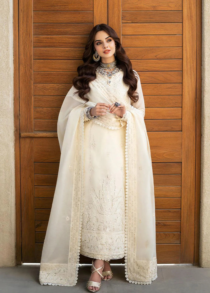 Asim Jofa Embroidered Unstitched Suit 3 Piece AJ23EF AJKM-05 - Festive Collection