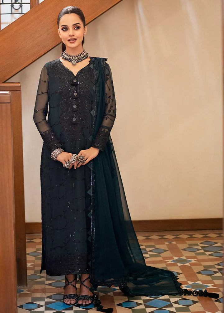Asim Jofa Embroidered Unstitched Suit 3 Piece AJ23EF AJKM-07 - Festive Collection