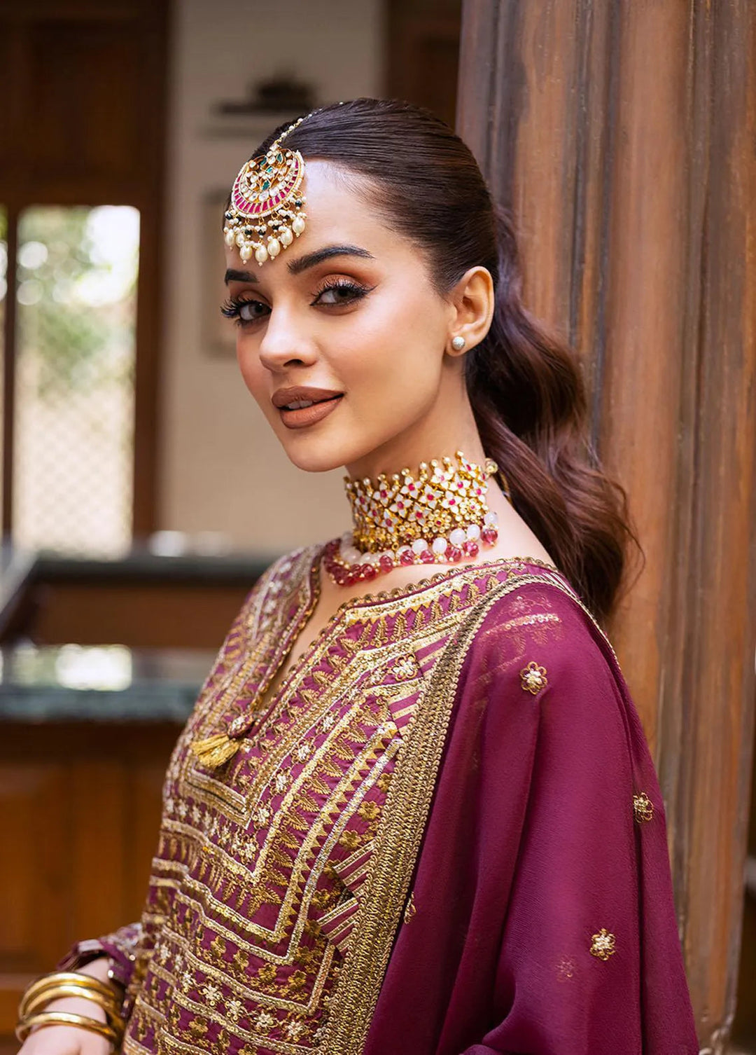 Asim Jofa Embroidered Unstitched Suit 3 Piece AJ23EF AJKM-11 - Festive Collection