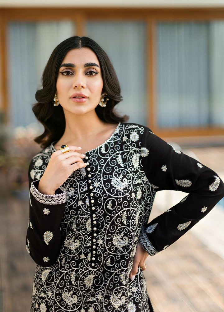 Essential By Asim Jofa Embroidered Cambric Suits Unstitched 2 Piece AJ23EE AJPE-14 - Eid Collection