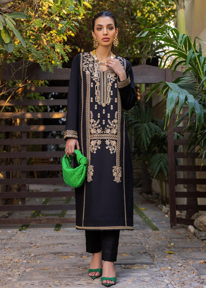 Essential By Asim Jofa Embroidered Cambric  Unstitched Kurti AJ23EE AJPE-24 - Eid Collection