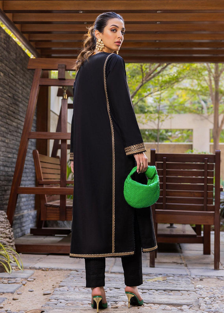 Essential By Asim Jofa Embroidered Cambric  Unstitched Kurti AJ23EE AJPE-24 - Eid Collection