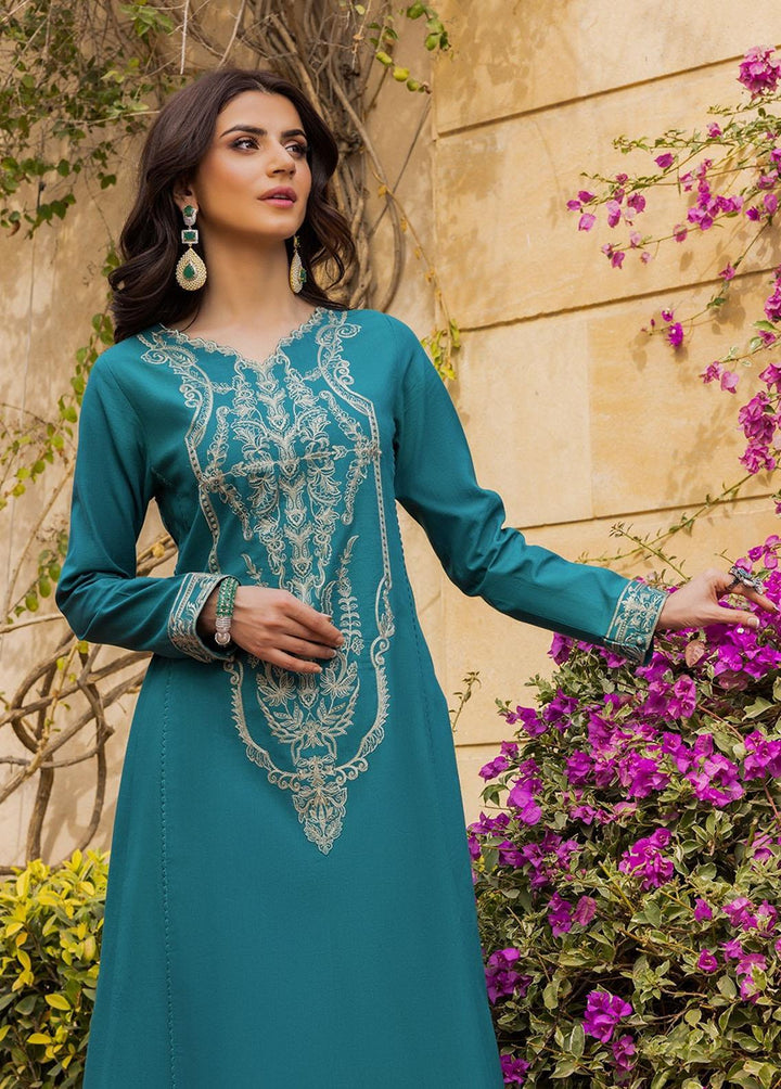 Essential By Asim Jofa Embroidered Cambric Suits Unstitched 2 Piece AJ23EE AJPE-34 - Eid Collection