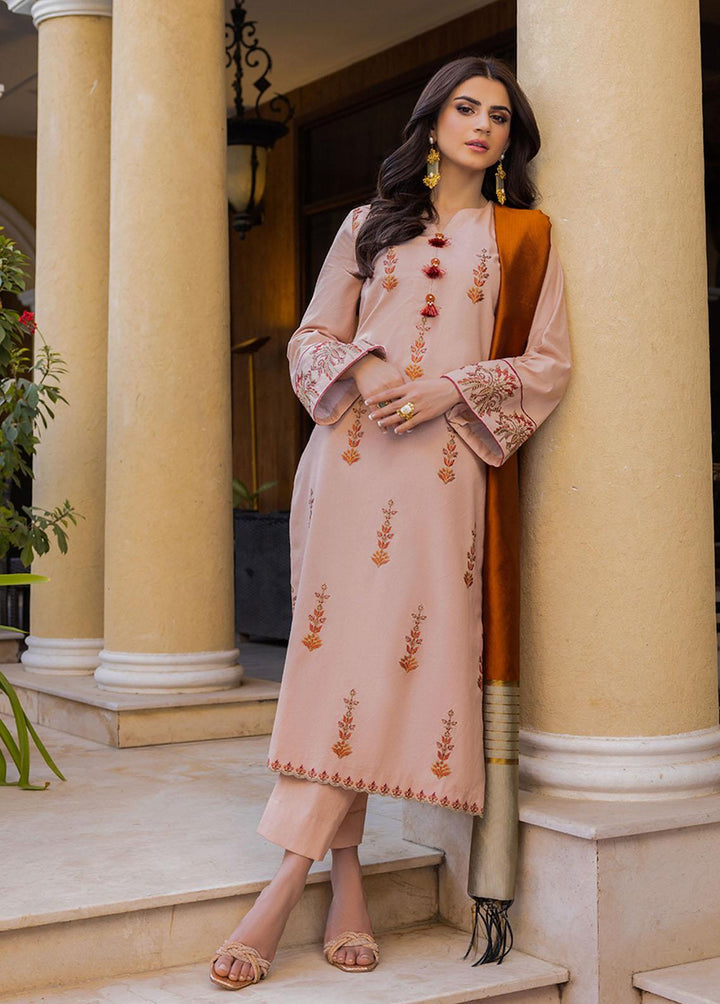 Essential By Asim Jofa Embroidered Cambric Suits Unstitched 2 Piece AJ23EE AJPE-36 - Eid Collection