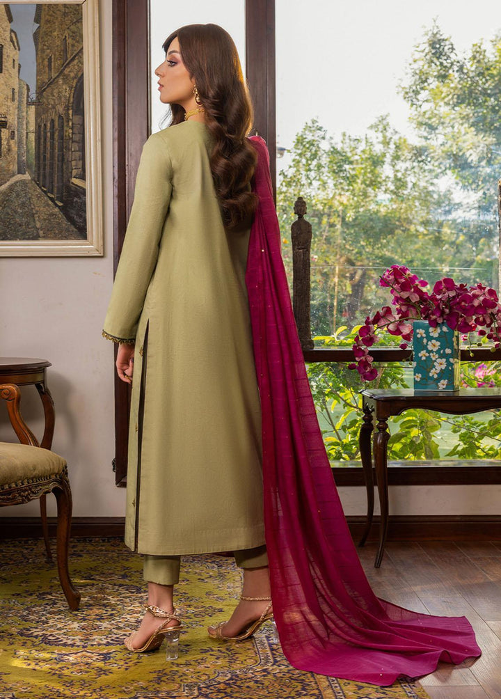 Essential By Asim Jofa Embroidered Cambric Suits Unstitched 2 Piece AJ23EE AJPE-41 - Eid Collection