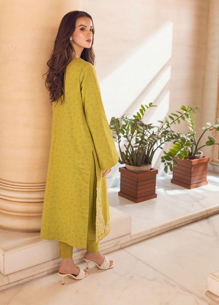 Essential Cambric By Asim Jofa Embroidered Cambric Suits Unstitched 2 Piece AJ23E AJP-10 - Summer Collection