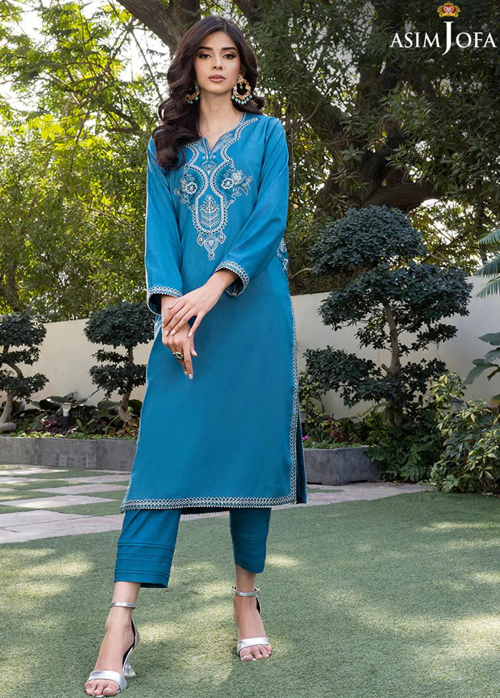 Asim Jofa Formal Pret Cambric 2 Piece Suit AJPE-25