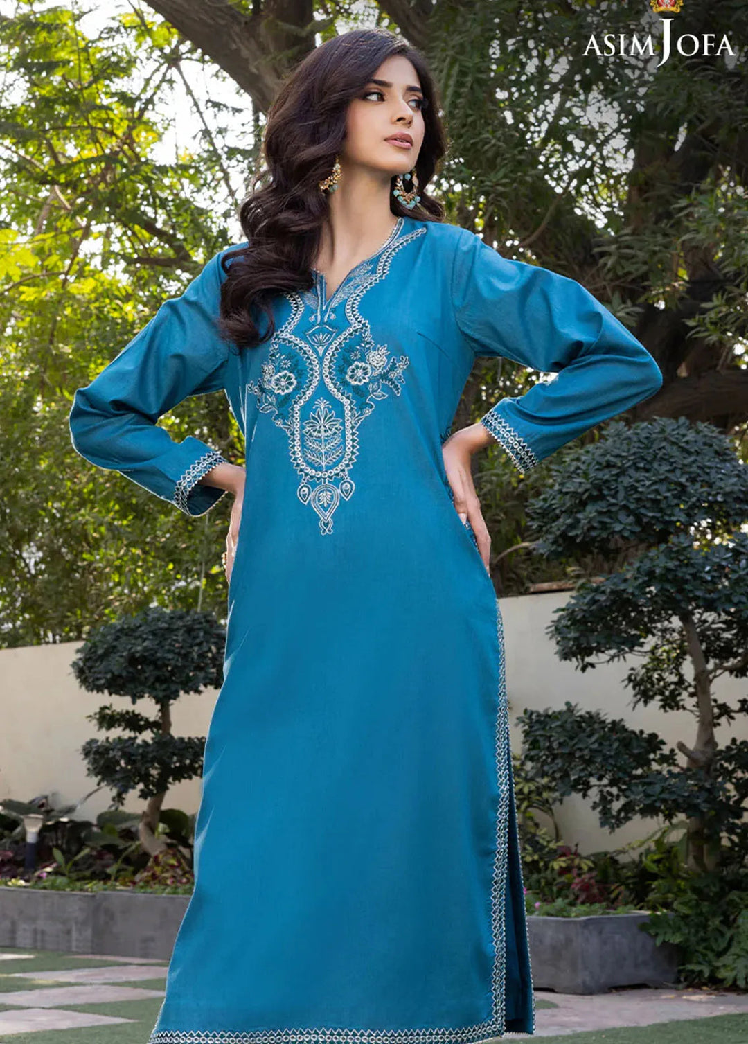 Asim Jofa Formal Pret Cambric 2 Piece Suit AJPE-25