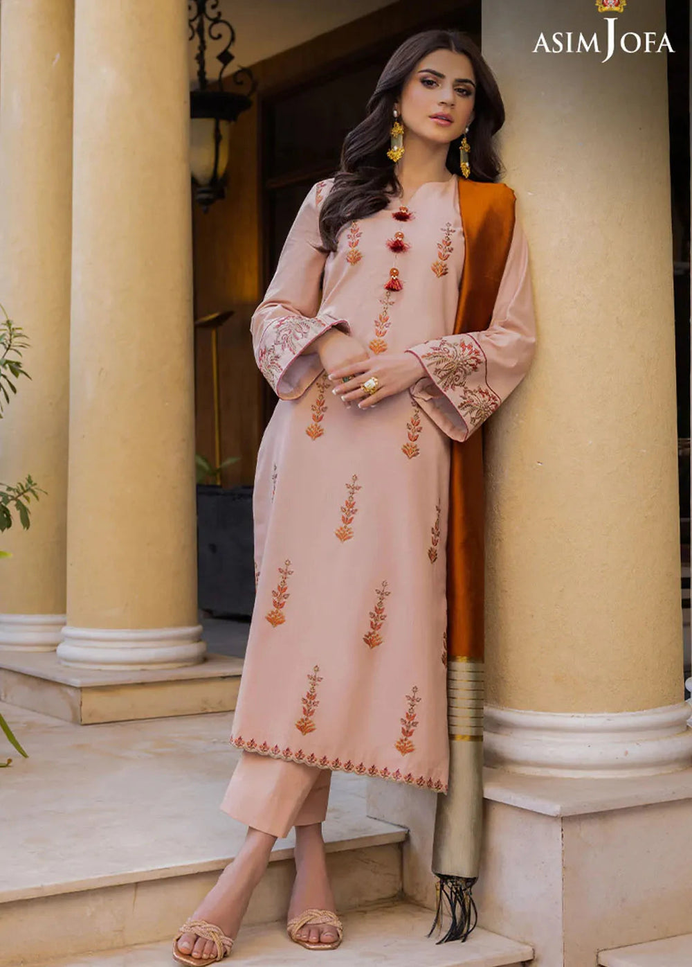 Asim Jofa Formal Pret Cambric 2 Piece Suit AJPE-36