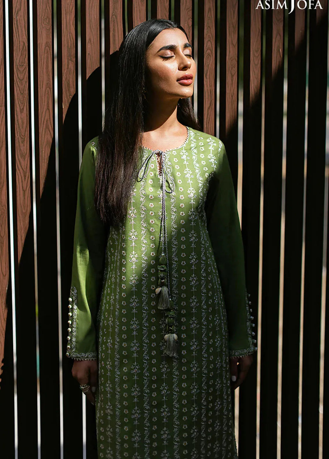 Asim Jofa Formal Pret Cambric Kurti AJPE-08