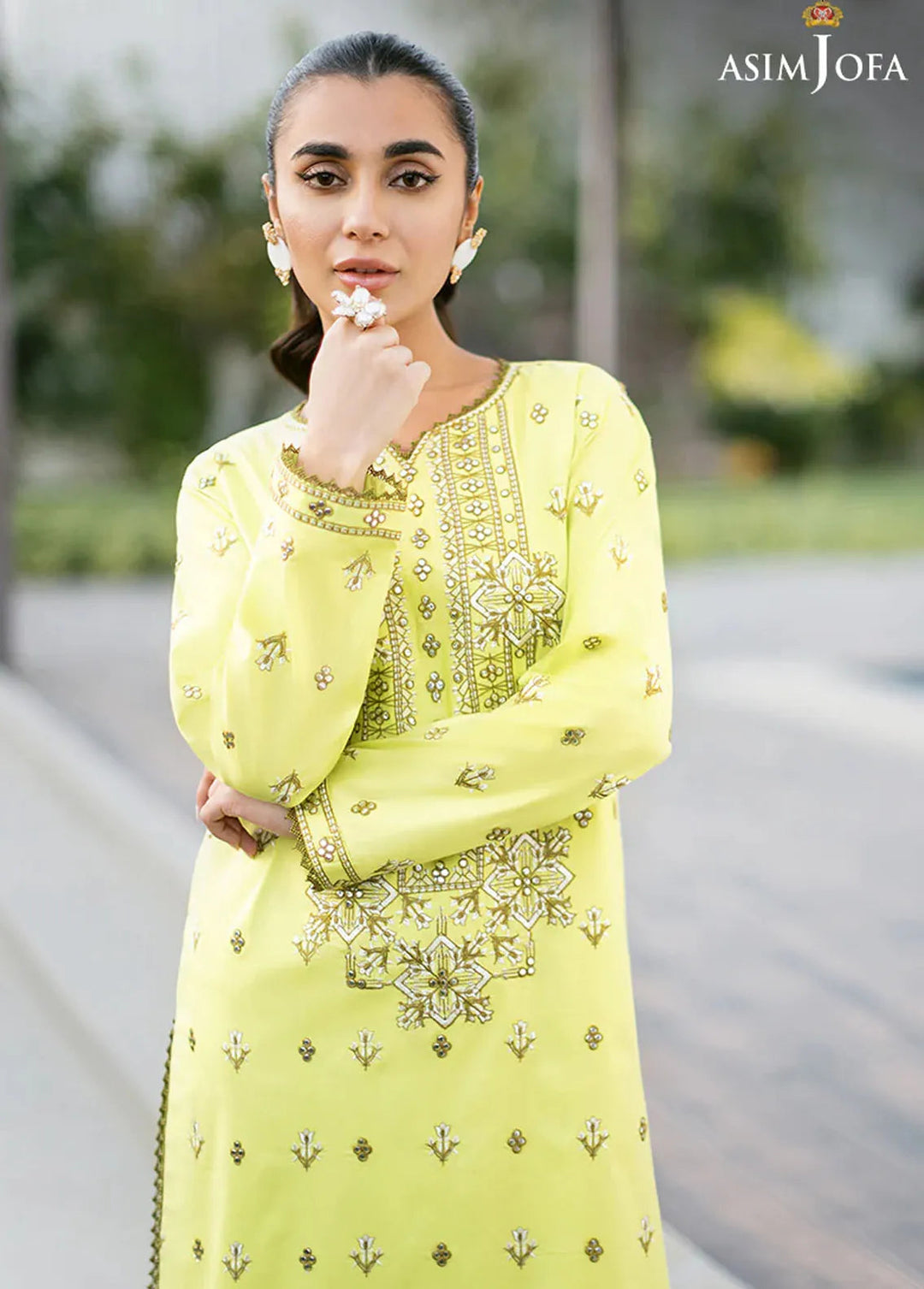 Asim Jofa Formal Pret Cambric Kurti AJPE-20