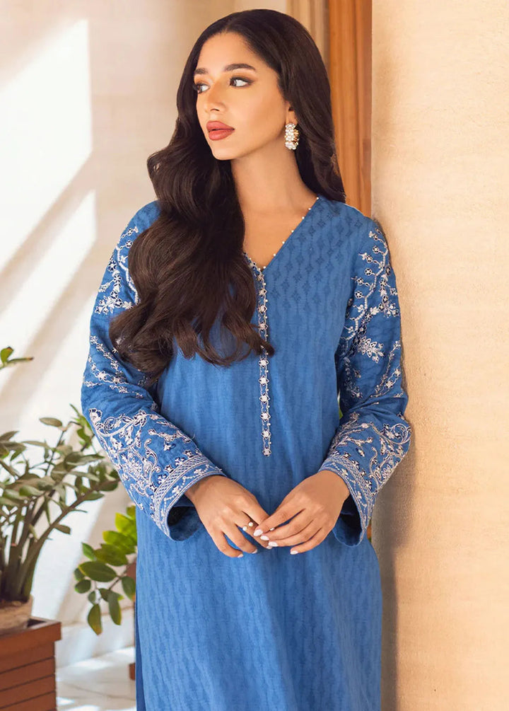Asim Jofa Formal Pret Jacquard Kurti AJP-12