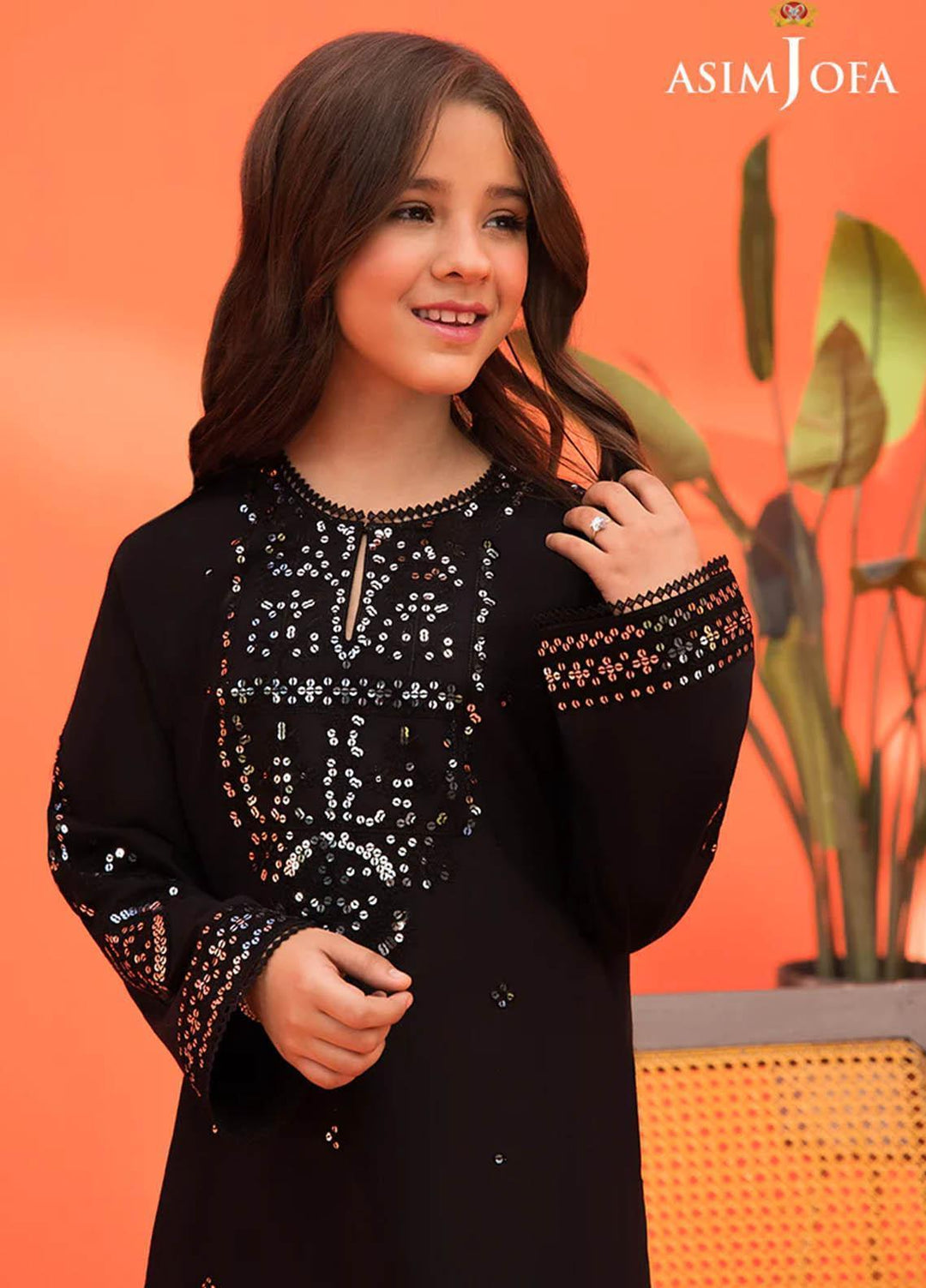 Asim Jofa Cambric Festive Pret 2 Piece Suit for Kids -  AJ23KDS AJKC-01