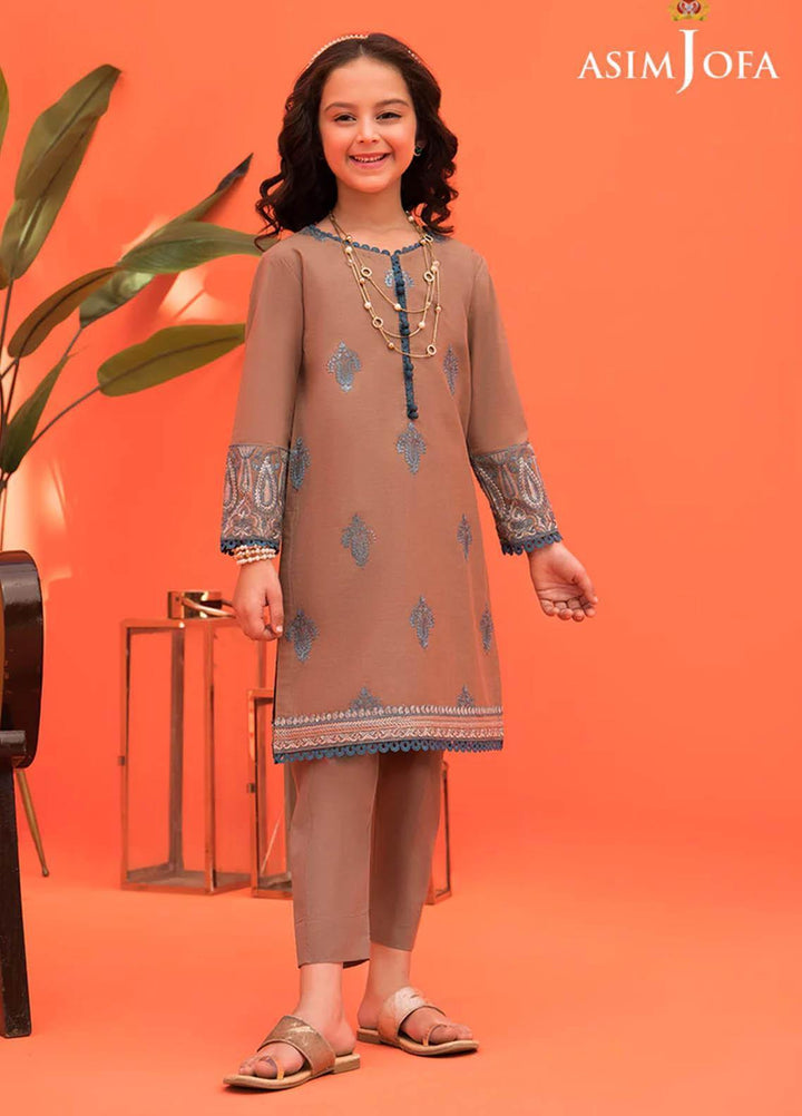 Asim Jofa Cambric Festive Pret 2 Piece Suit for Kids -  AJ23KDS AJKC-02
