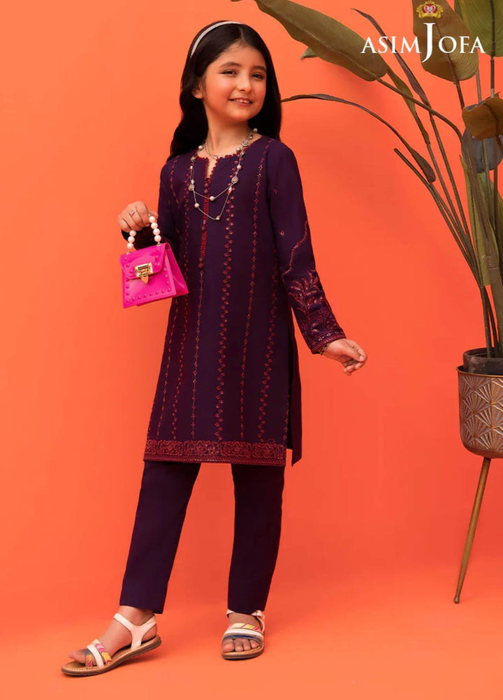 Asim Jofa Cambric Festive Pret 2 Piece Suit for Kids -  AJ23KDS AJKC-03