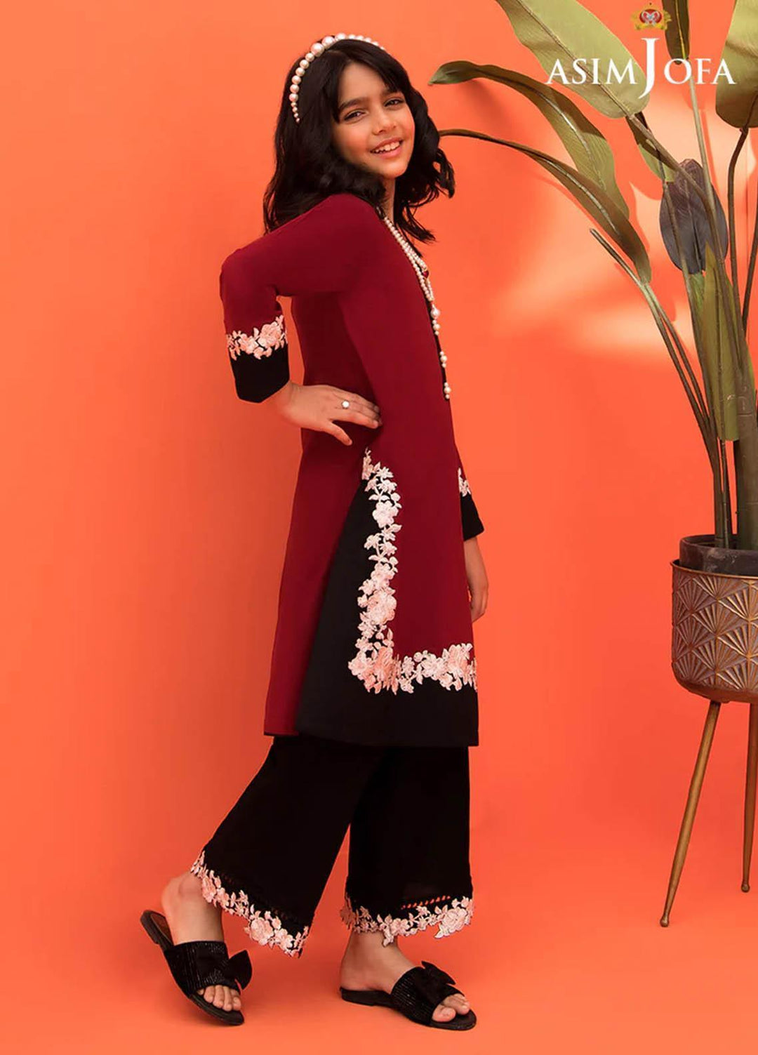 Asim Jofa Cambric Festive Pret 2 Piece Suit for Kids -  AJ23KDS AJKC-04