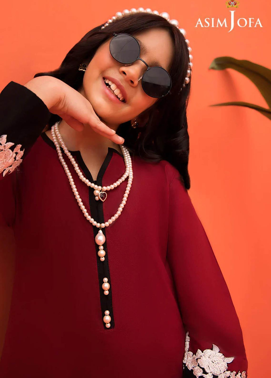 Asim Jofa Cambric Festive Pret 2 Piece Suit for Kids -  AJ23KDS AJKC-04