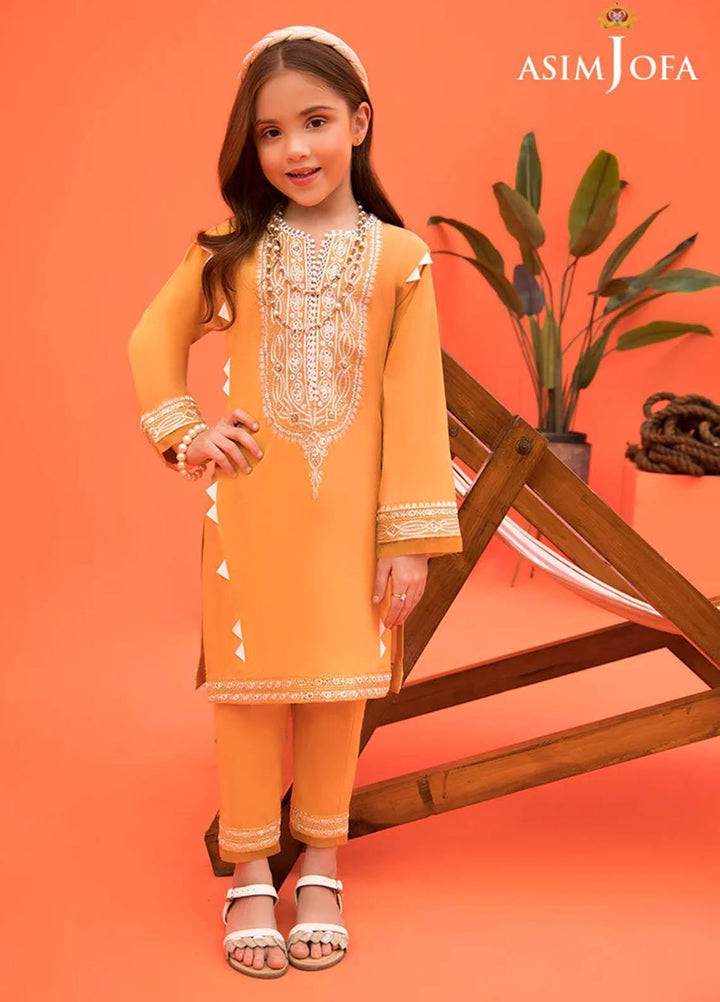 Asim Jofa Cambric Festive Pret 2 Piece Suit for Kids -  AJ23KDS AJKC-07