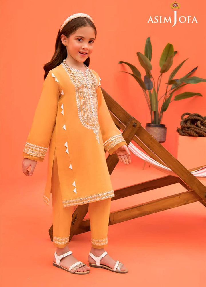 Asim Jofa Cambric Festive Pret 2 Piece Suit for Kids -  AJ23KDS AJKC-07