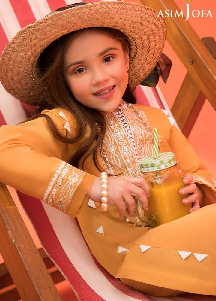 Asim Jofa Cambric Festive Pret 2 Piece Suit for Kids -  AJ23KDS AJKC-07