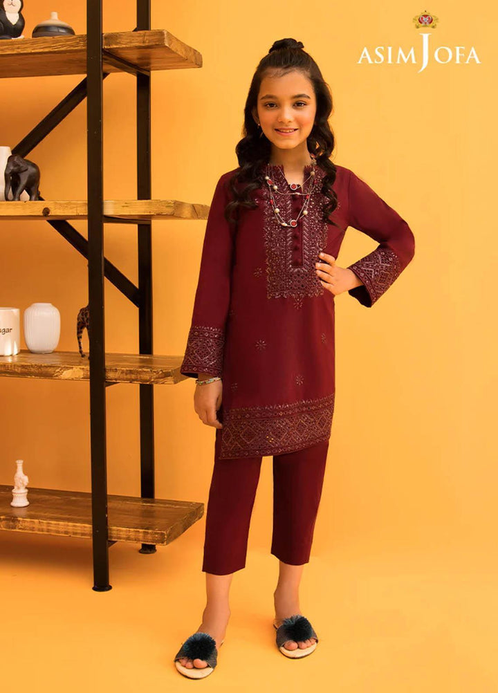 Asim Jofa Cambric Festive Pret 2 Piece Suit for Kids -  AJ23KDS AJKC-08