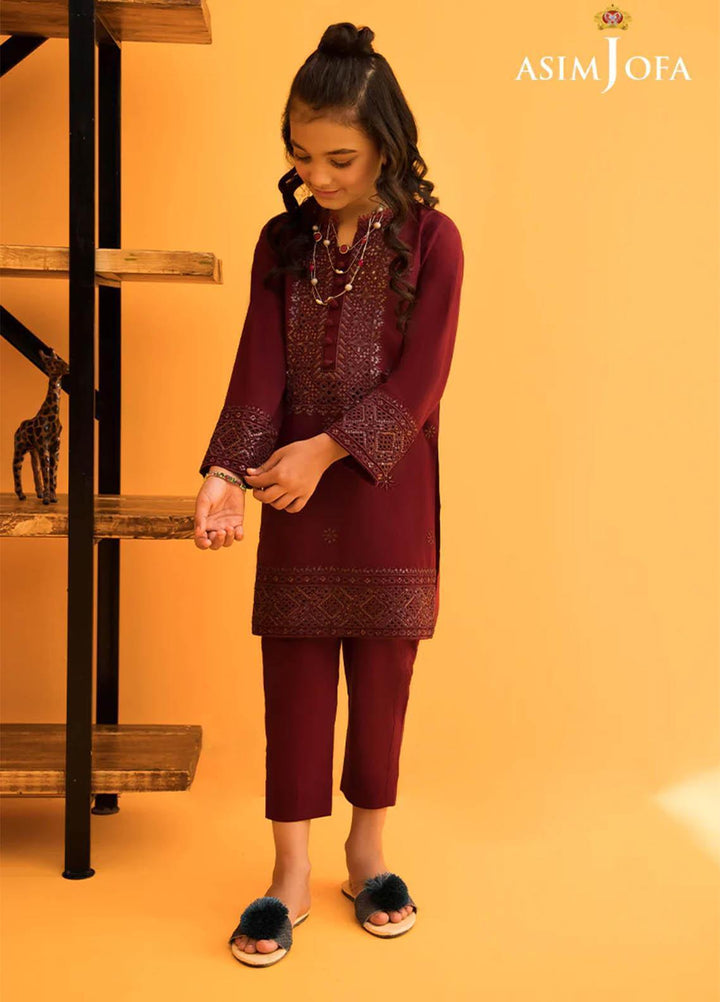 Asim Jofa Cambric Festive Pret 2 Piece Suit for Kids -  AJ23KDS AJKC-08
