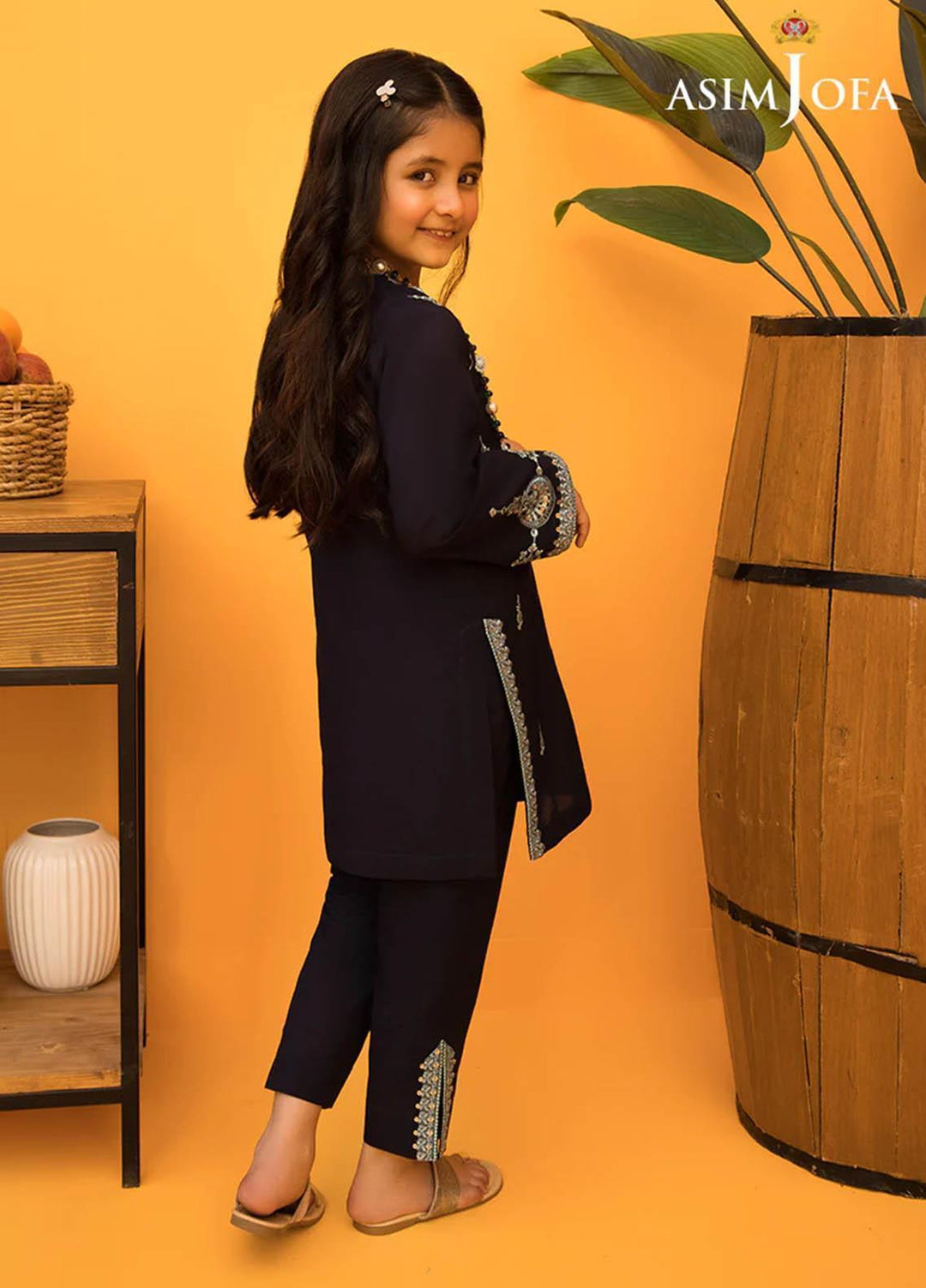 Asim Jofa Cambric Festive Pret 2 Piece Suit for Kids -  AJ23KDS AJKC-09