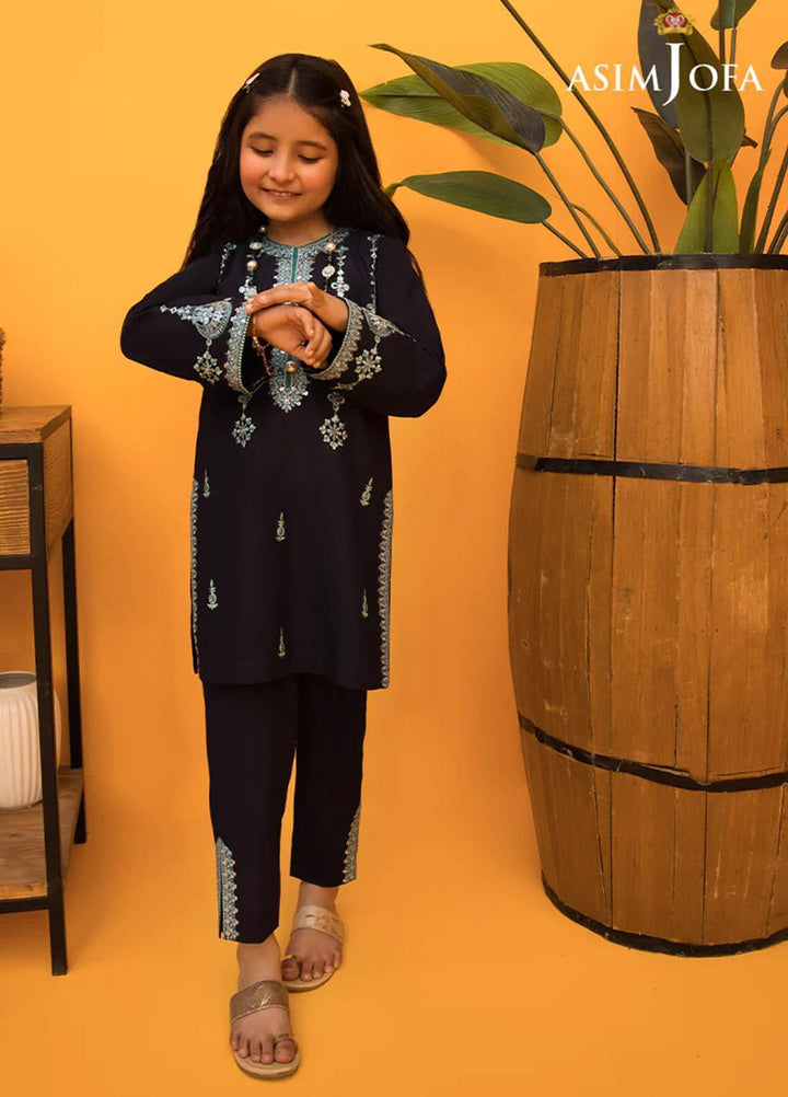 Asim Jofa Cambric Festive Pret 2 Piece Suit for Kids -  AJ23KDS AJKC-09